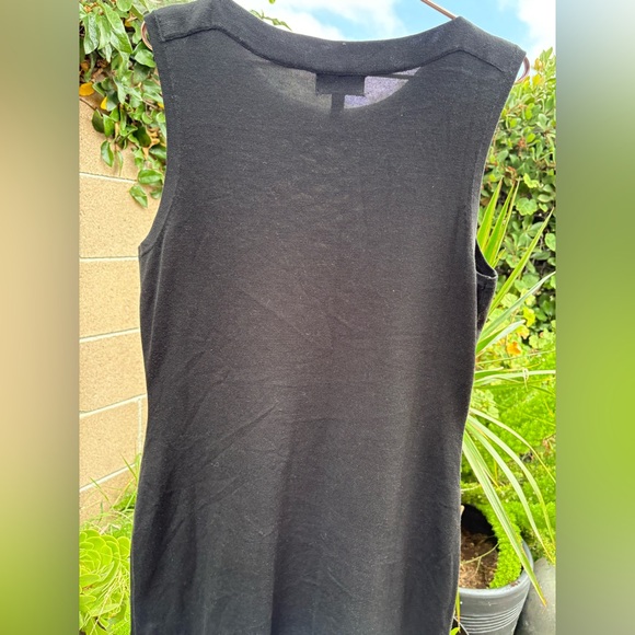 CONNECTED APPAREL Black Textured Sleeveless Dress - Picture 3 of 12